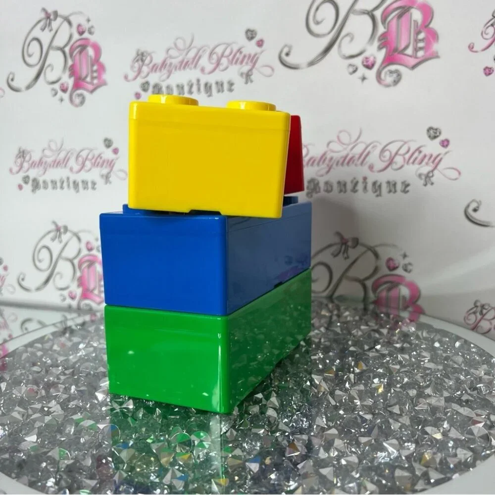 Storage blocks stackable Colorful Building Blocks Set NEW